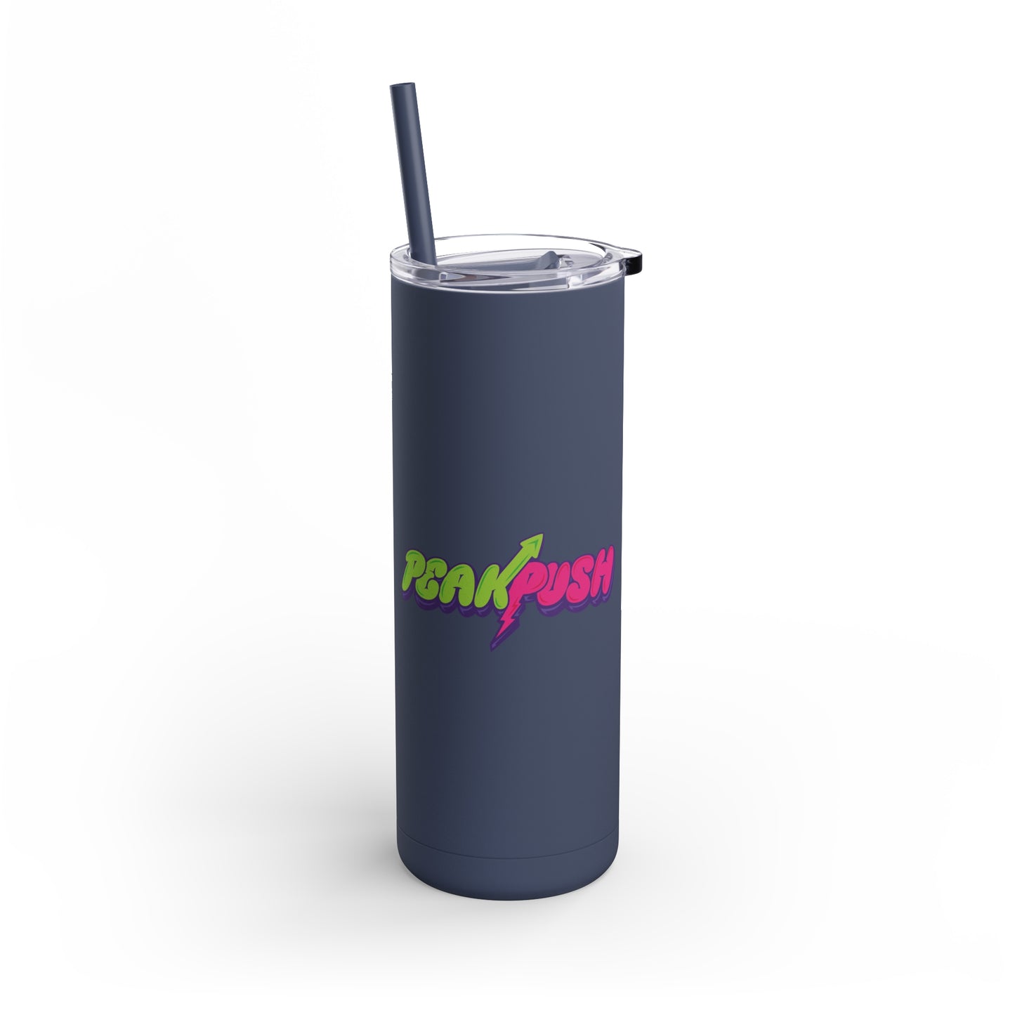 PeakPush Skinny Matte Tumbler, 20oz