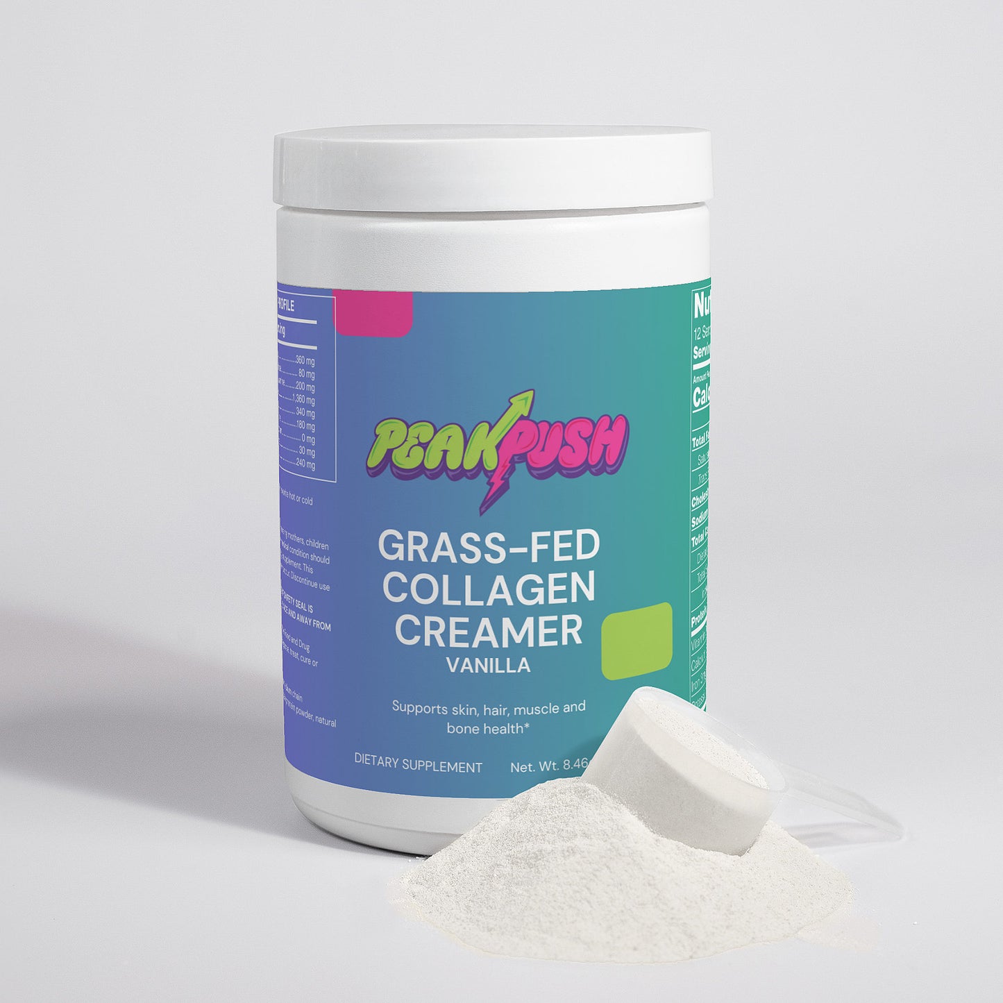 Grass-Fed Collagen Creamer (Vanilla)