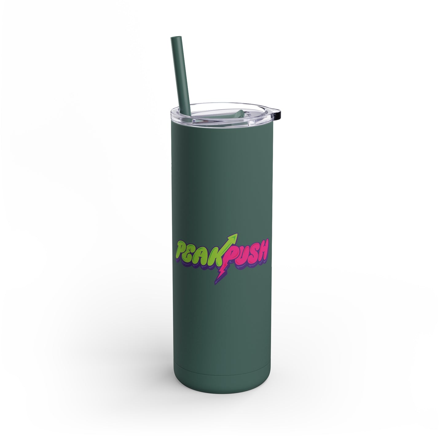 PeakPush Skinny Matte Tumbler, 20oz