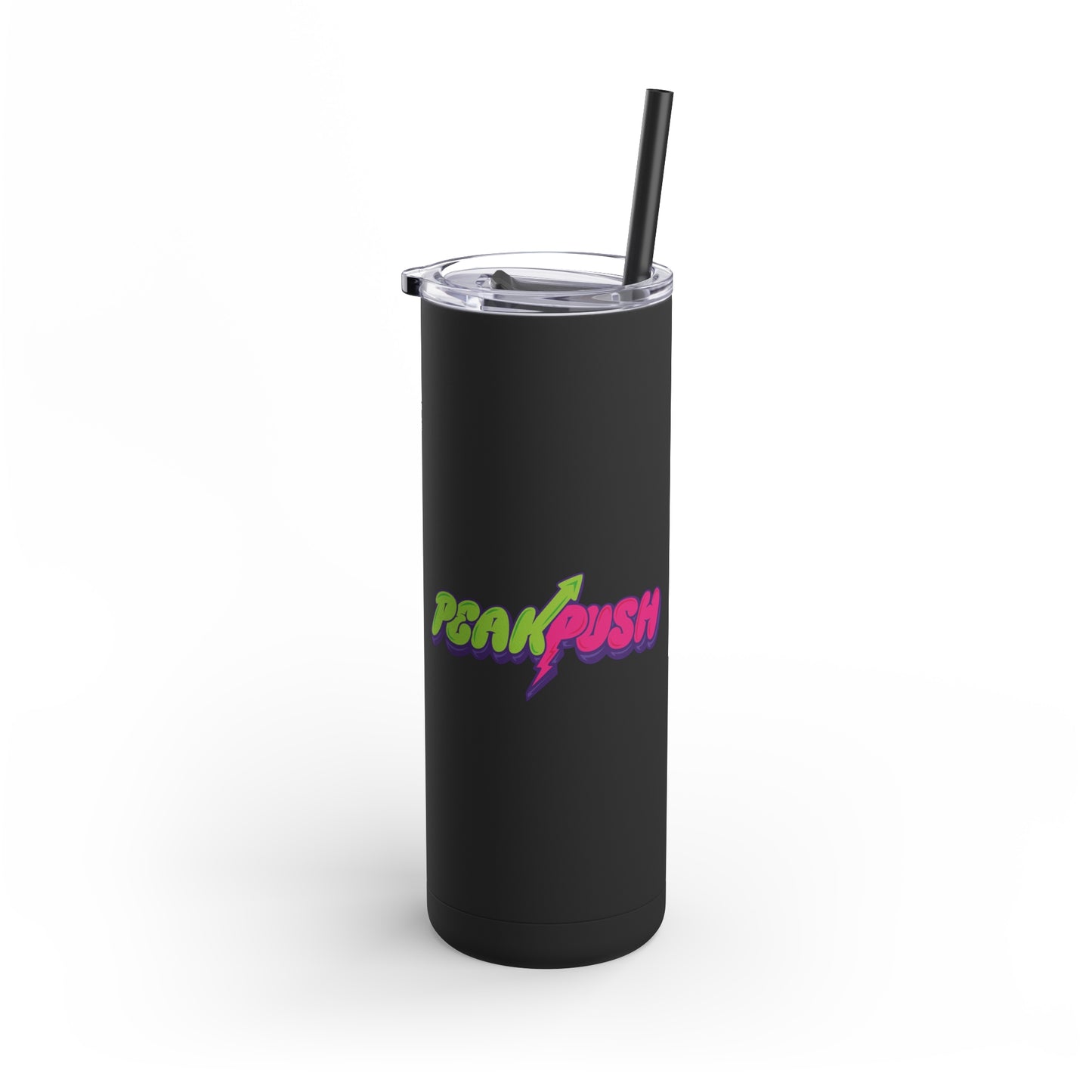 PeakPush Skinny Matte Tumbler, 20oz